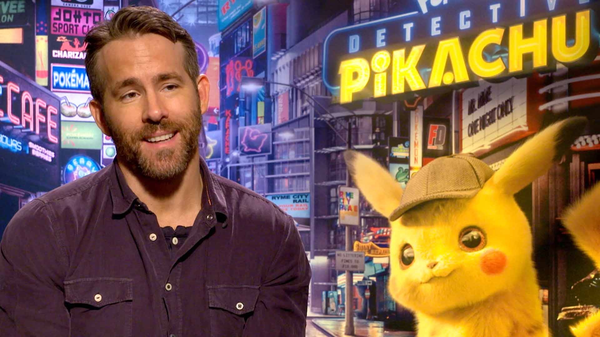  Pokémon Detective Pikachu : Ryan Reynolds, Justice Smith,  Kathryn Newton, Bill Nighy, Ken Watanabe, Chris Geere, Suki Waterhouse,  Josette Simon, Alejandro De Mesa, Rita Ora, Karan Soni, Max Fincham, Simone  Ashley