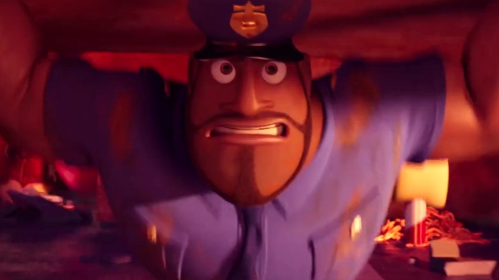 Cloudy With A Chance Of Meatballs Police Officer Cloudy With a Chance of Meatballs: Official Clip - Kitchen's Closed