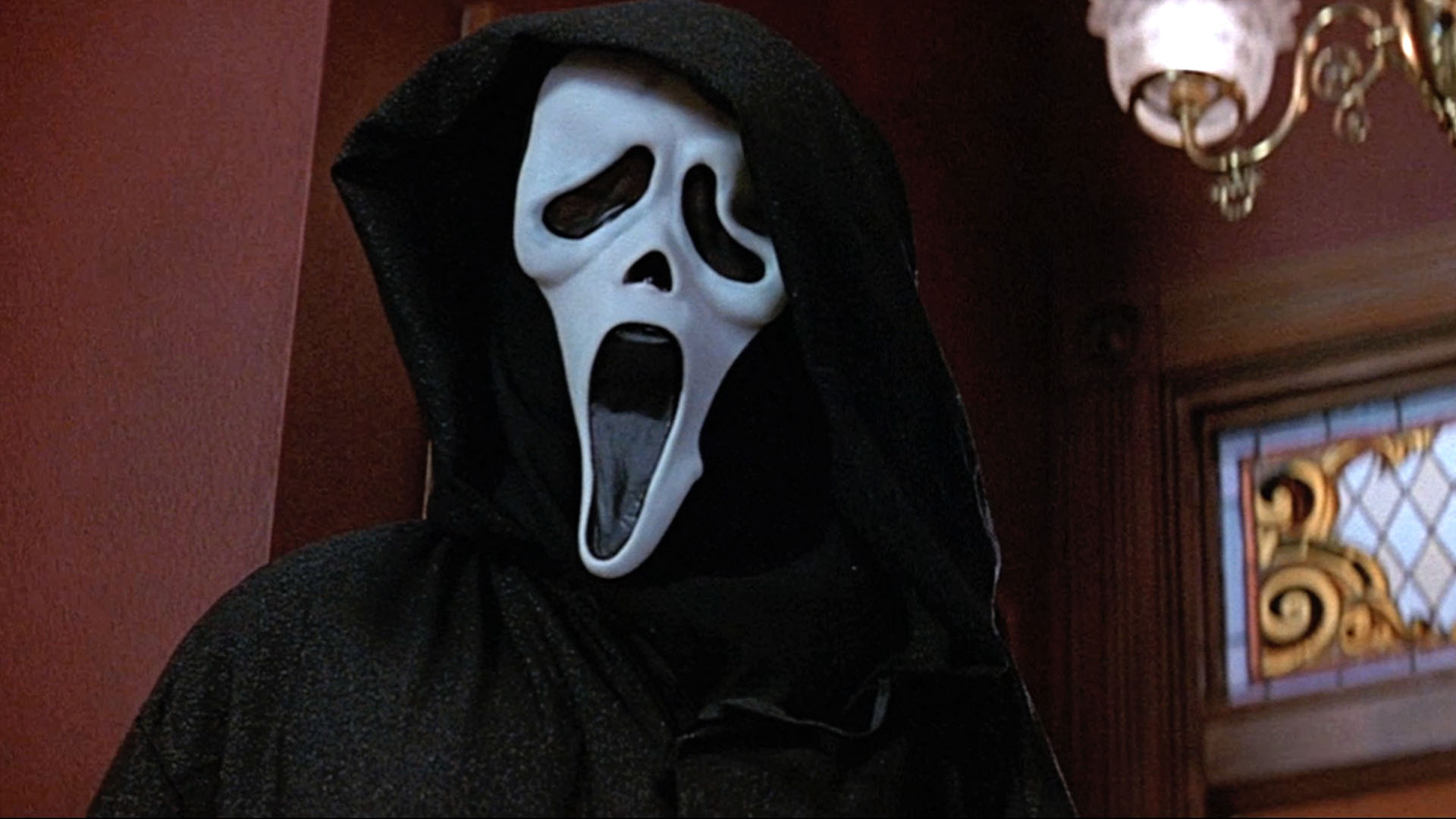 Глупый крик. «Крик» (Scream 1996, Режиссер Уэс Крэйвен). Крик 1996 призрачное лицо.