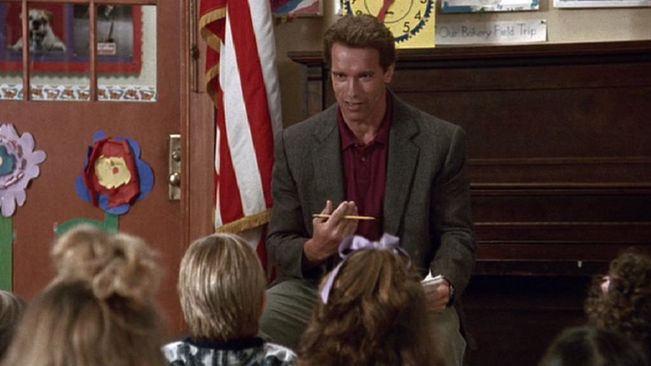 Kindergarten Cop (1990) - IMDb, image size:1280x720