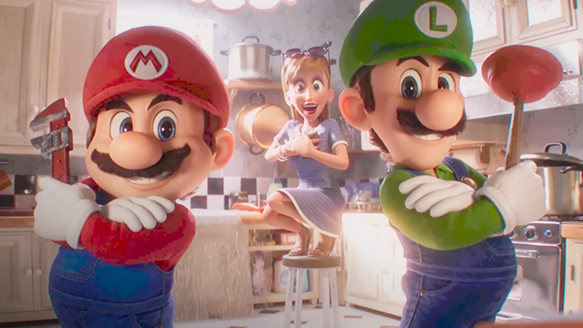 Mario Movie Clip: Welcome to the Mushroom Kingdom