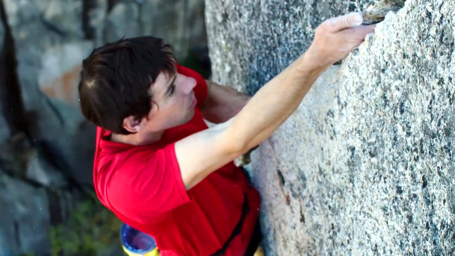 Follow Alex Honnold as he becomes the first person to ever free solo climb ...