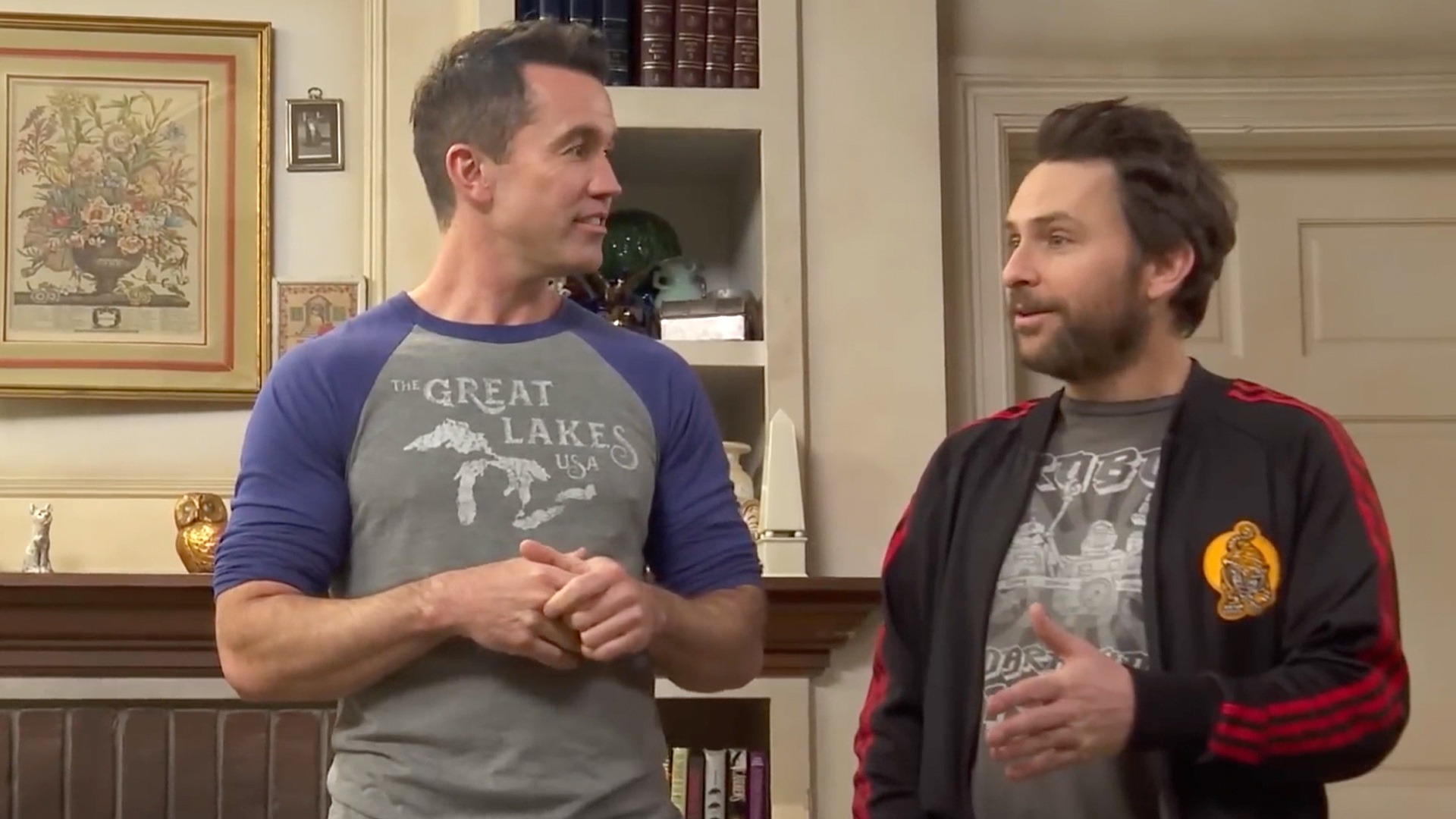 It's Always Sunny In Philadelphia's Mac finally got to 'have a catch' with Chase  Utley