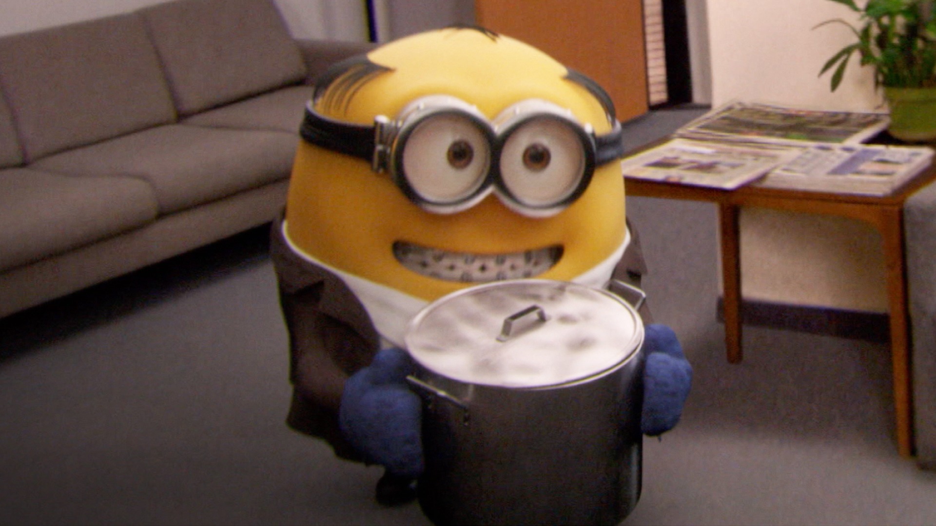 Despicable Me - Gru's Presentation / Toilet / Video Call / It's over, Gru  (4K UHD 2160p) on Make a GIF