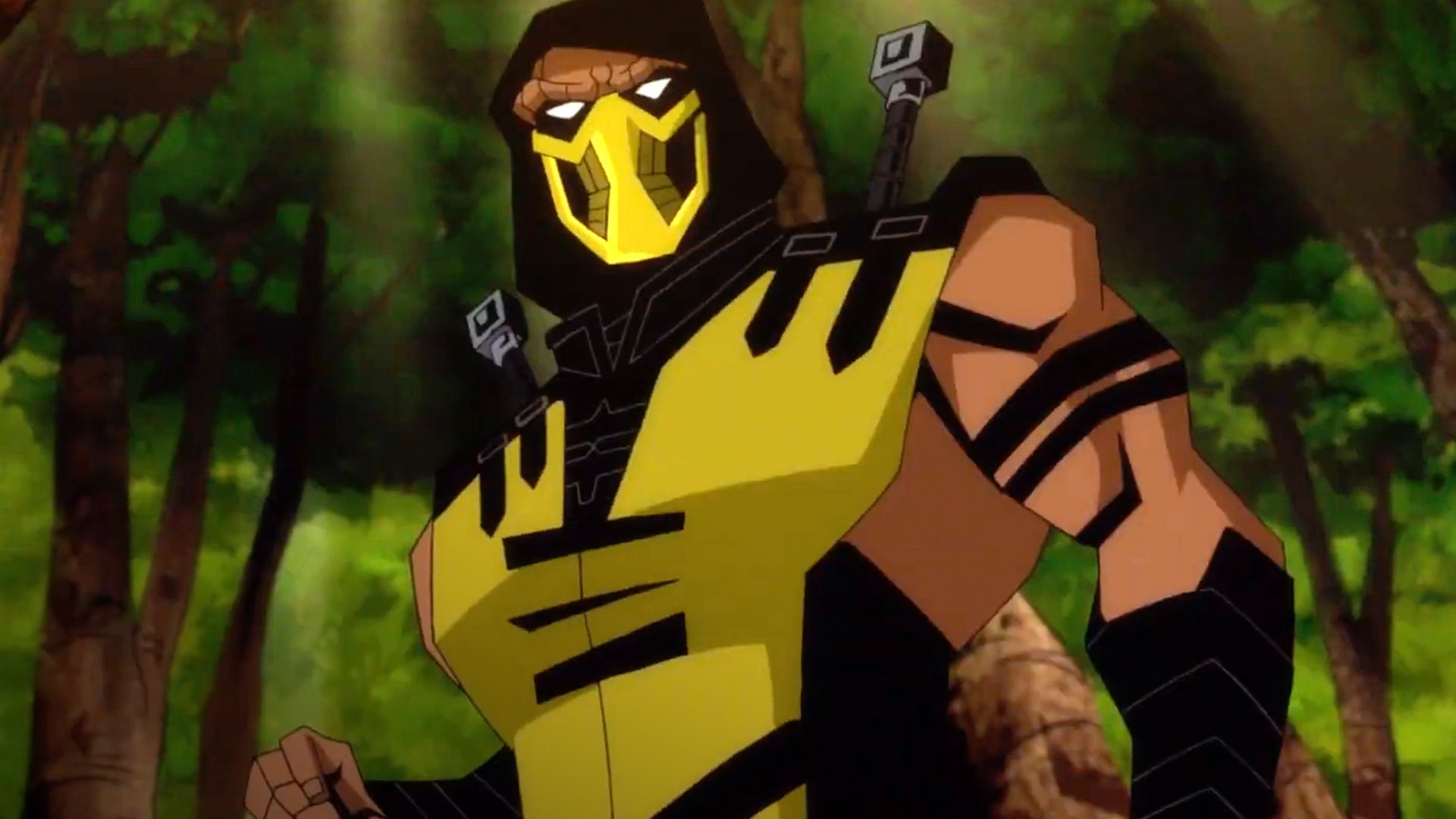 Scorpion é o destaque de nova foto do filme de Mortal Kombat