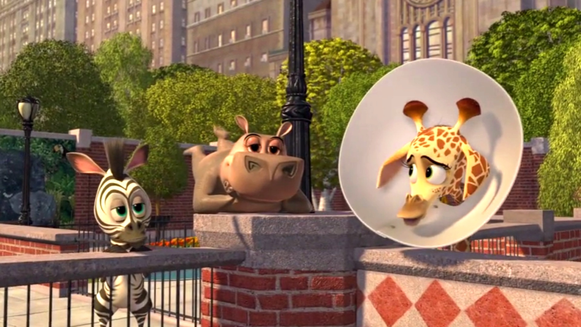 Madagascar: Escape 2 Africa - Melman Meeting Moto Moto on Make a GIF